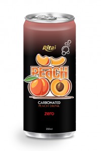 250ml carbonated peach drink
